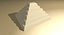 3D Egyptian pyramids set