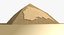 3D Egyptian pyramids set