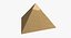 3D Egyptian pyramids set