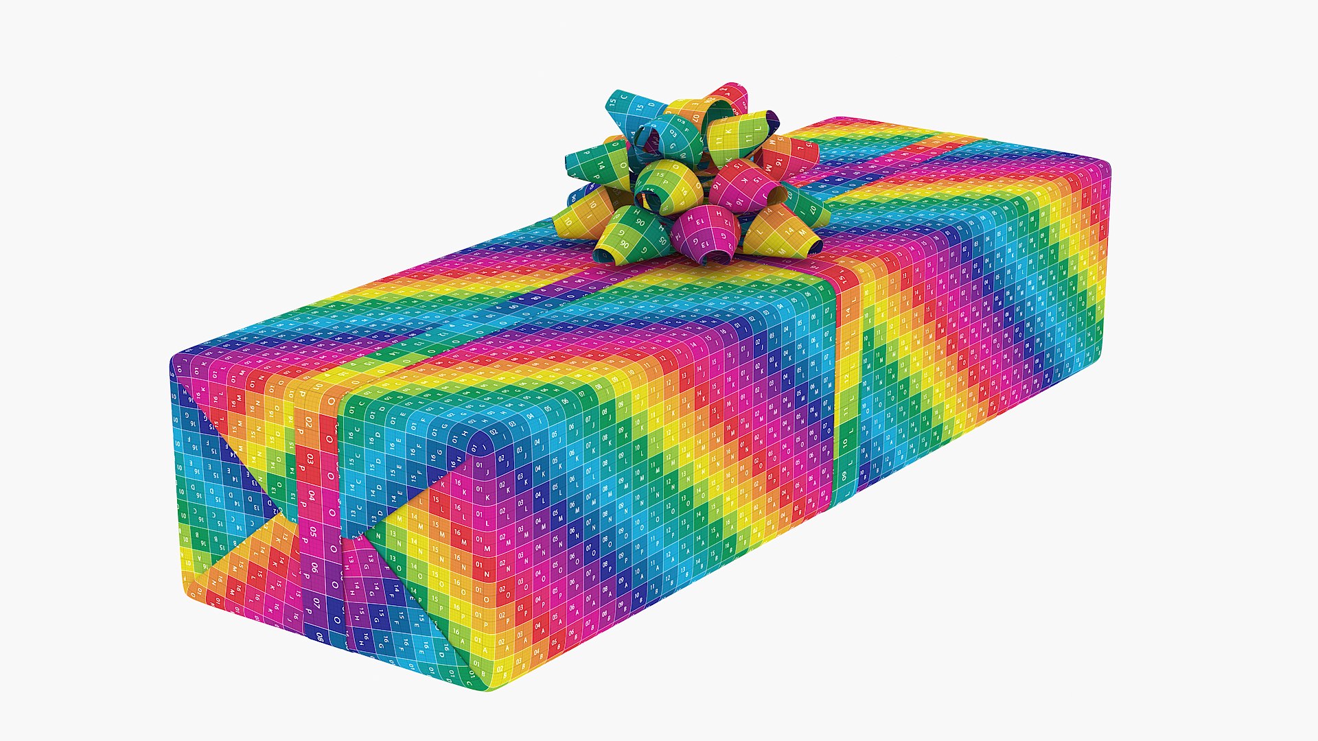 Wrapped Gift Box 4 V2 Model - TurboSquid 2294831