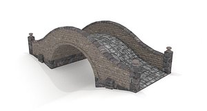 bridge medieval 3D model