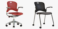 Detail Herman Miller Caper Chairs