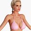 Blonde en bikini sans rig