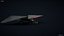 Futuristic Sci-Fi AirForce Space ShipTransport