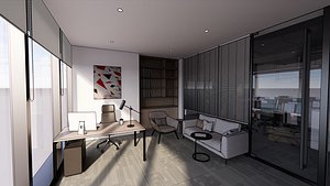 3D office1 model