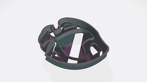 FISH COOKIE CUTTER 3D model