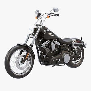 3D Harley-Davidson FXDBI Street Bob model