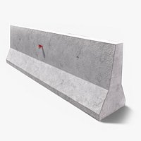 Concrete Barrier PBR