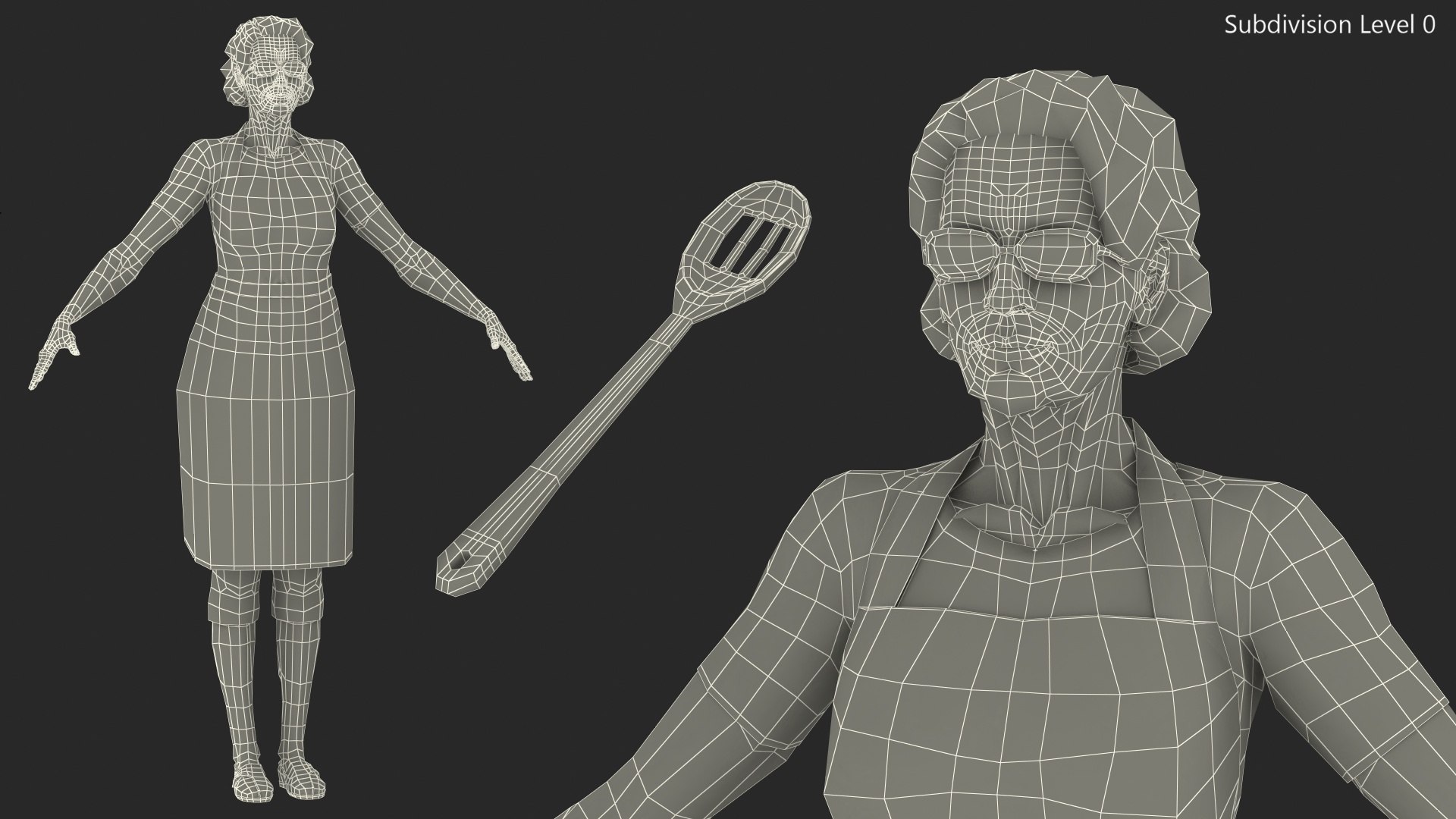 elderly woman wearing kitchen 3D model https://p.turbosquid.com/ts-thumb/rV/m85hrv/dLc1aMYh/elderlywomanwearingkitchenapronriggedvray3dmodel027/jpg/1597052907/1920x1080/fit_q87/a517fcea568fbda5dd756d2656cddbe7452b69ca/elderlywomanwearingkitchenapronriggedvray3dmodel027.jpg