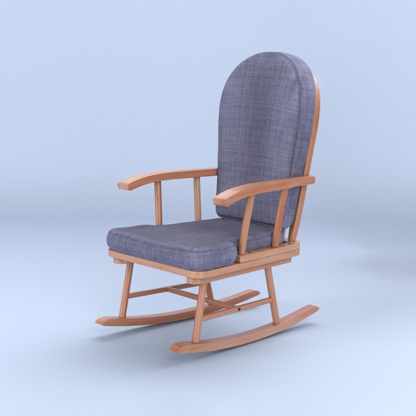 Rocking chair model - TurboSquid 1916856