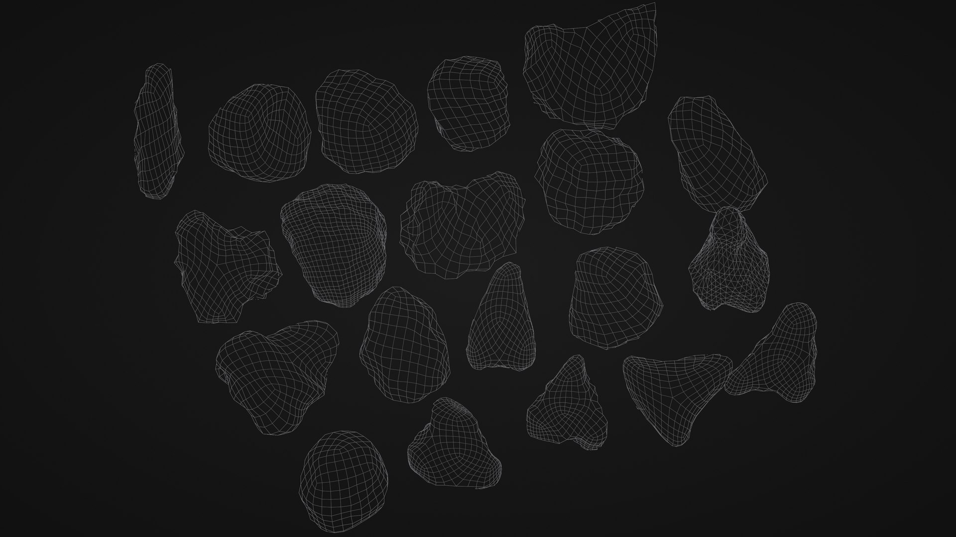 Asteroid Pack 3D https://p.turbosquid.com/ts-thumb/rV/pNndel/j0/wire/png/1729874758/1920x1080/fit_q87/ded54e20c8eb431eb1f96e1a220b3fb5c539f7d2/wire.jpg