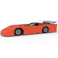 Vintage Asphalt Outlaw Super late model Scale 1 to 25