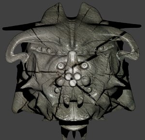 head 3d obj