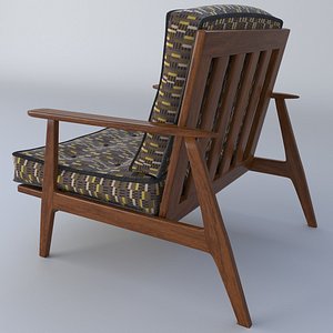 modern american armchair 50s model
