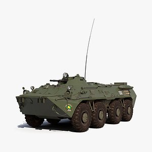 Amphibious Armoured Personnel Carrier BTR-80