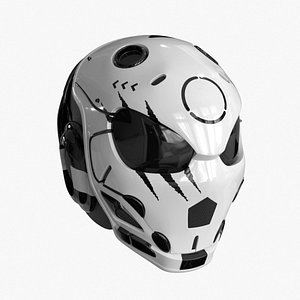 Bonehead Helmet 3D
