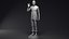 Leonard Nimoy nel ruolo del signor Spock Scultura