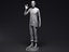 Leonard Nimoy nel ruolo del signor Spock Scultura