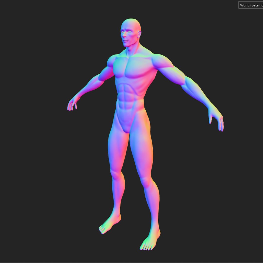 Rigged Male Base Model - Game And Film Ready And UE5 Compatible 3D ...