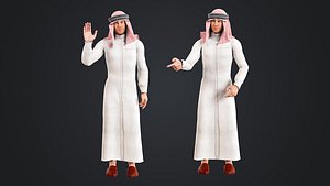 Arab Man Rigged