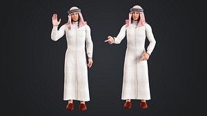 Arab Man Rigged