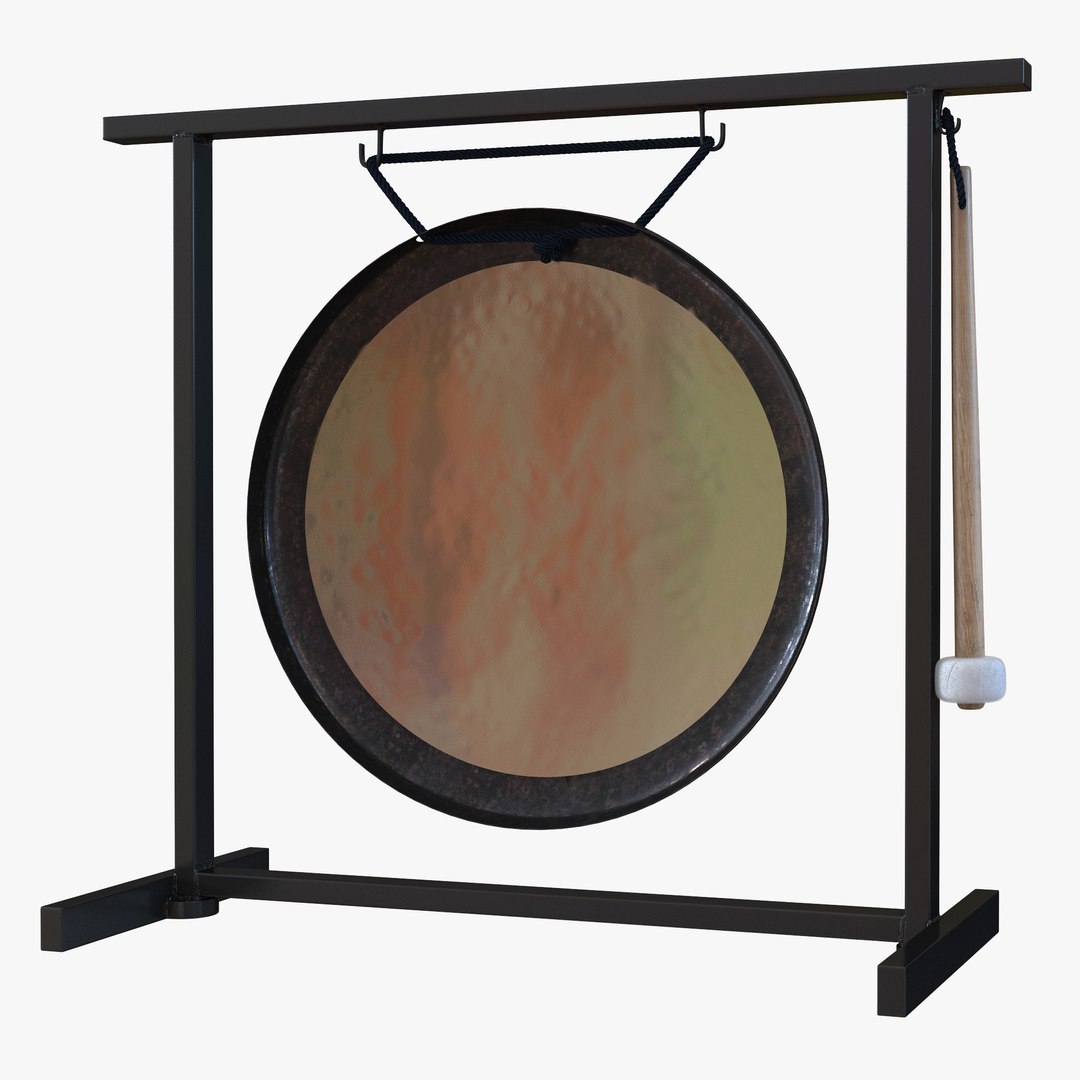 Gong 3D Model 3D model preview