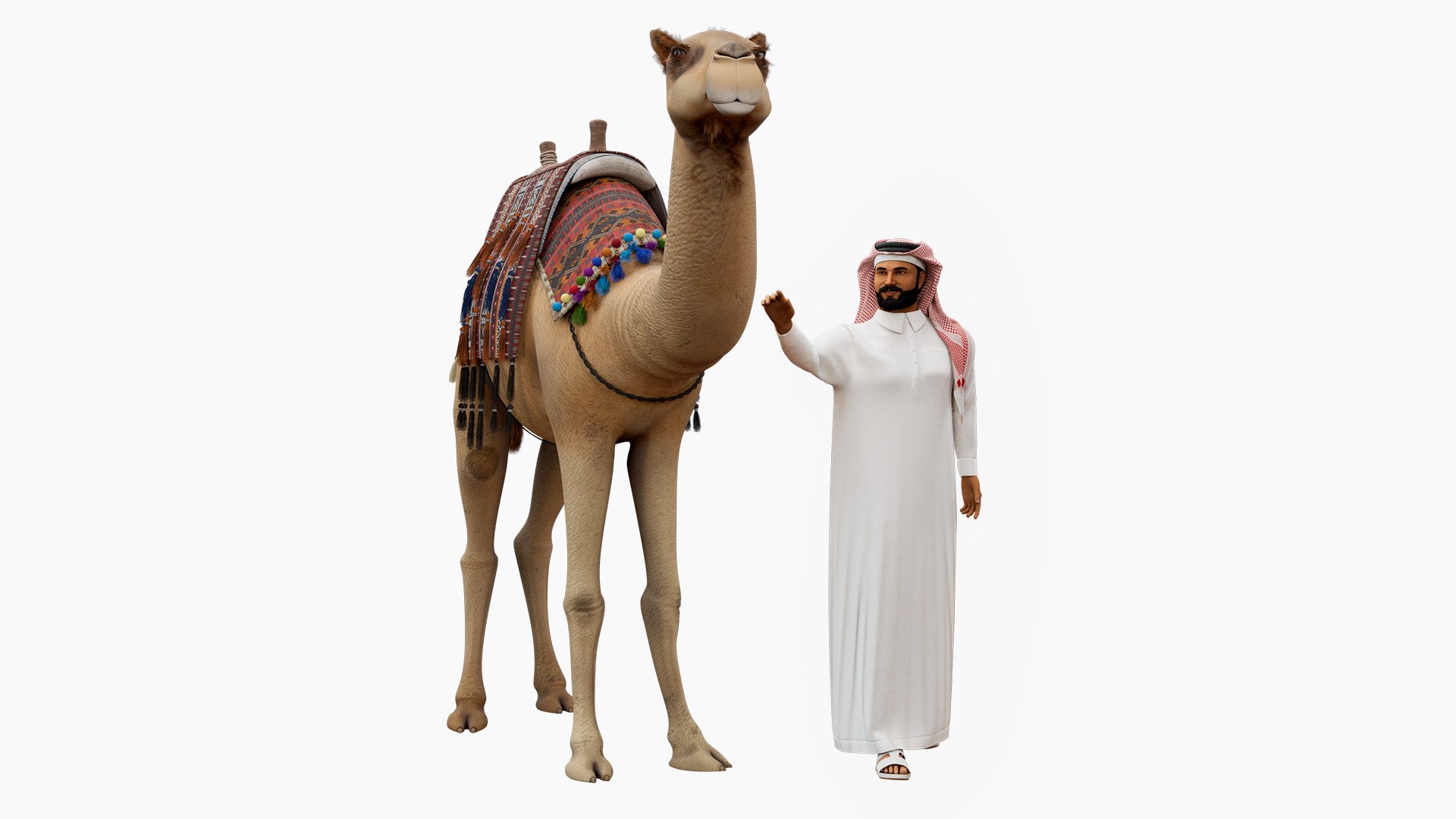 Arab Man with Camel 3d model 3D model https://p.turbosquid.com/ts-thumb/rW/8tzNEY/V9/01/jpg/1759596281/1920x1080/fit_q87/a09bc7e4320b57b78a77702de1a2d616ad88dc8f/01.jpg