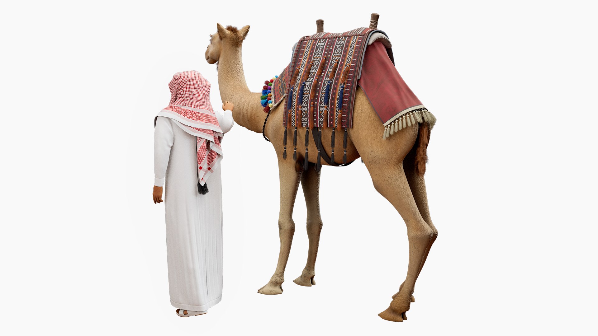 Arab Man with Camel 3d model 3D model https://p.turbosquid.com/ts-thumb/rW/8tzNEY/gI/04/jpg/1759596284/1920x1080/fit_q87/8887d3f872227fd8bffbded79ed49f790f513d2a/04.jpg