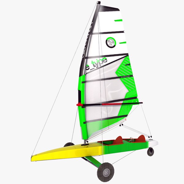 sand yacht 3D model