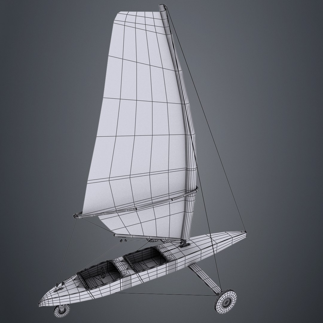 Sand Yacht 3D Model - TurboSquid 1204222