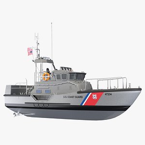 u s coast guard 3D model