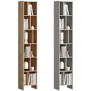 3D House Reol High bookcase by Bolia model