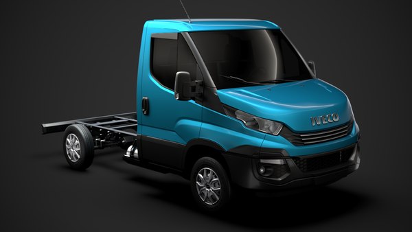 iveco daily single cab 3D model