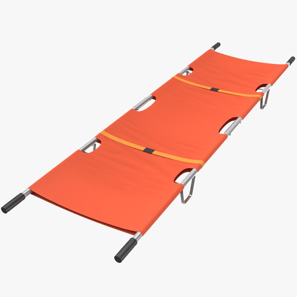 3D rolling stretcher model