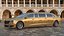 stretch limousine generic rigged 3D model