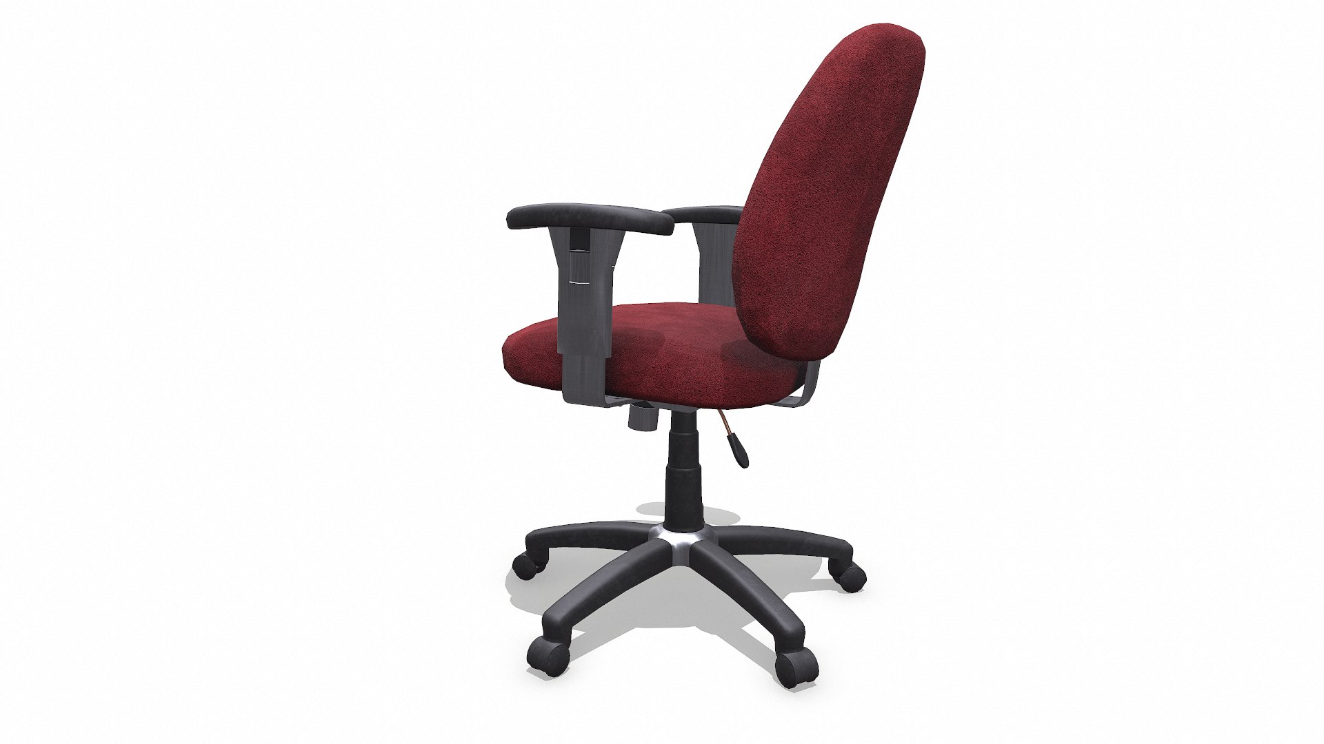 Old Office Chair 2 Low-poly PBR model https://p.turbosquid.com/ts-thumb/rW/XeAvUO/7l/screenshot007/png/1739264162/1920x1080/fit_q87/c628581568d1d2472d777b11daef997033836fab/screenshot007.jpg