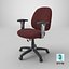 Old Office Chair 2 Low-poly PBR