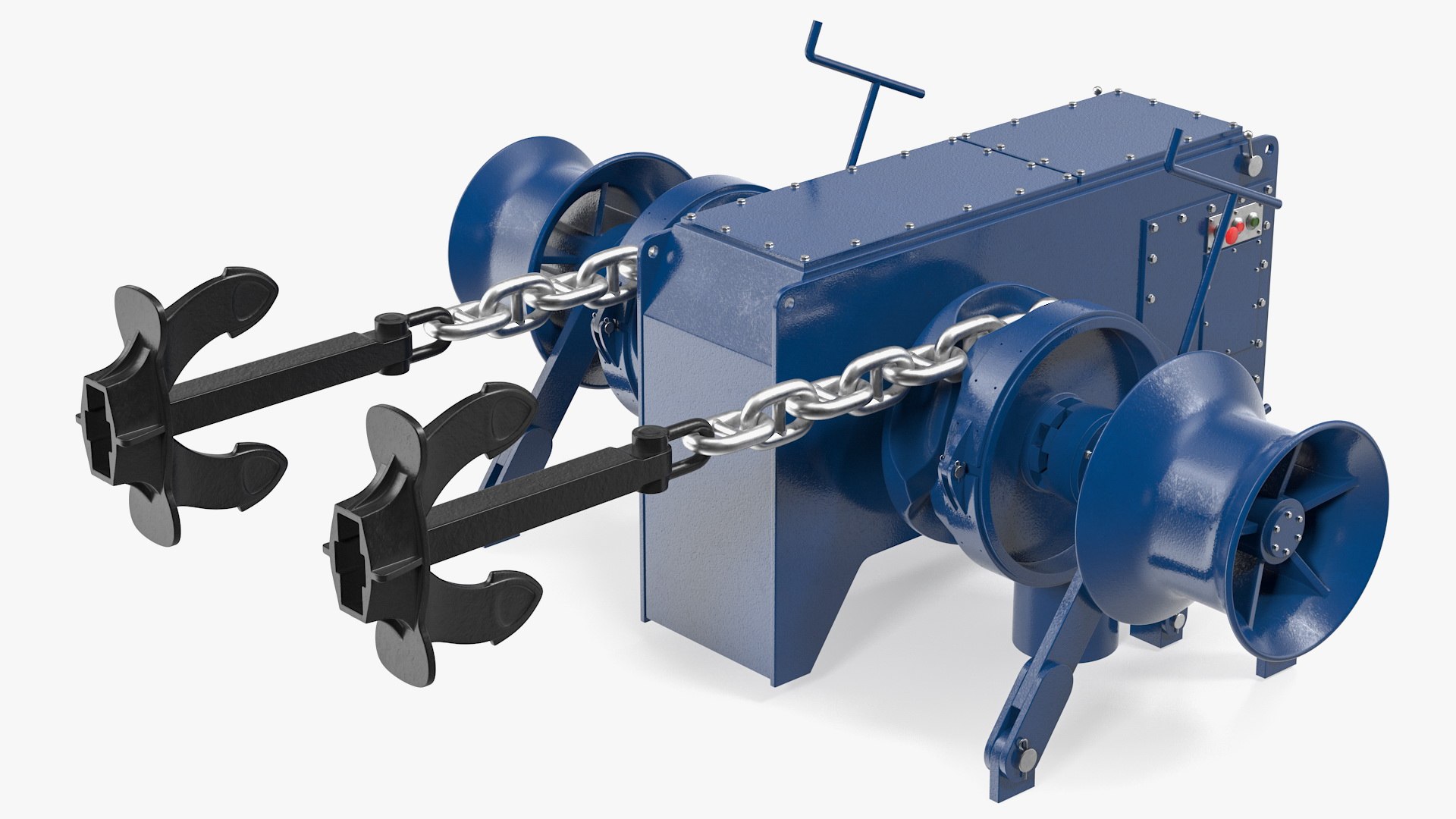 3D Marine Anchor Windlass - TurboSquid 1621837