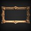 Mirror Frame -3d STL model for CNC F-001