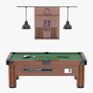 3D Billiard Set