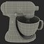 3d kitchenware stand mixer