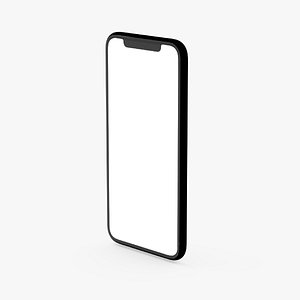 3D Iphone X real size model