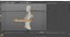 Female Flexible Half Body Mannequin Torso with Wooden Base Rigged for Cinema 4D