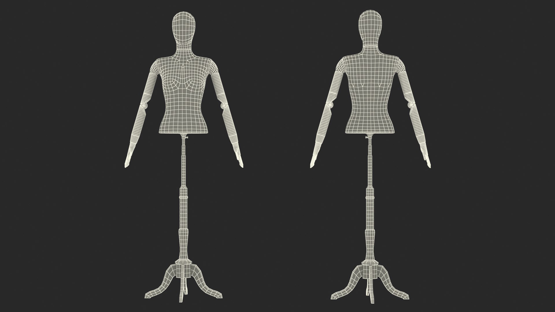 3D Female Flexible Half Body Mannequin Torso with Wooden Base Rigged for Cinema 4D model https://p.turbosquid.com/ts-thumb/rW/dPu2Tk/jt/femaleflexiblehalfbodymannequintorsowithwoodenbaserigged3dsmodel024/jpg/1645011512/1920x1080/fit_q87/91732d662dbfc06029acdfd85f5d5820481b02cf/femaleflexiblehalfbodymannequintorsowithwoodenbaserigged3dsmodel024.jpg