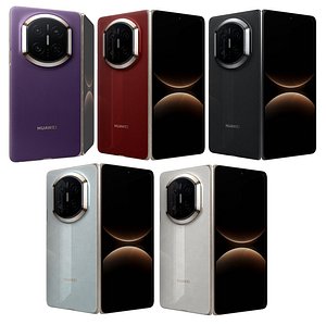 HUAWEI Mate X7 Collector Edition All Colors 3D