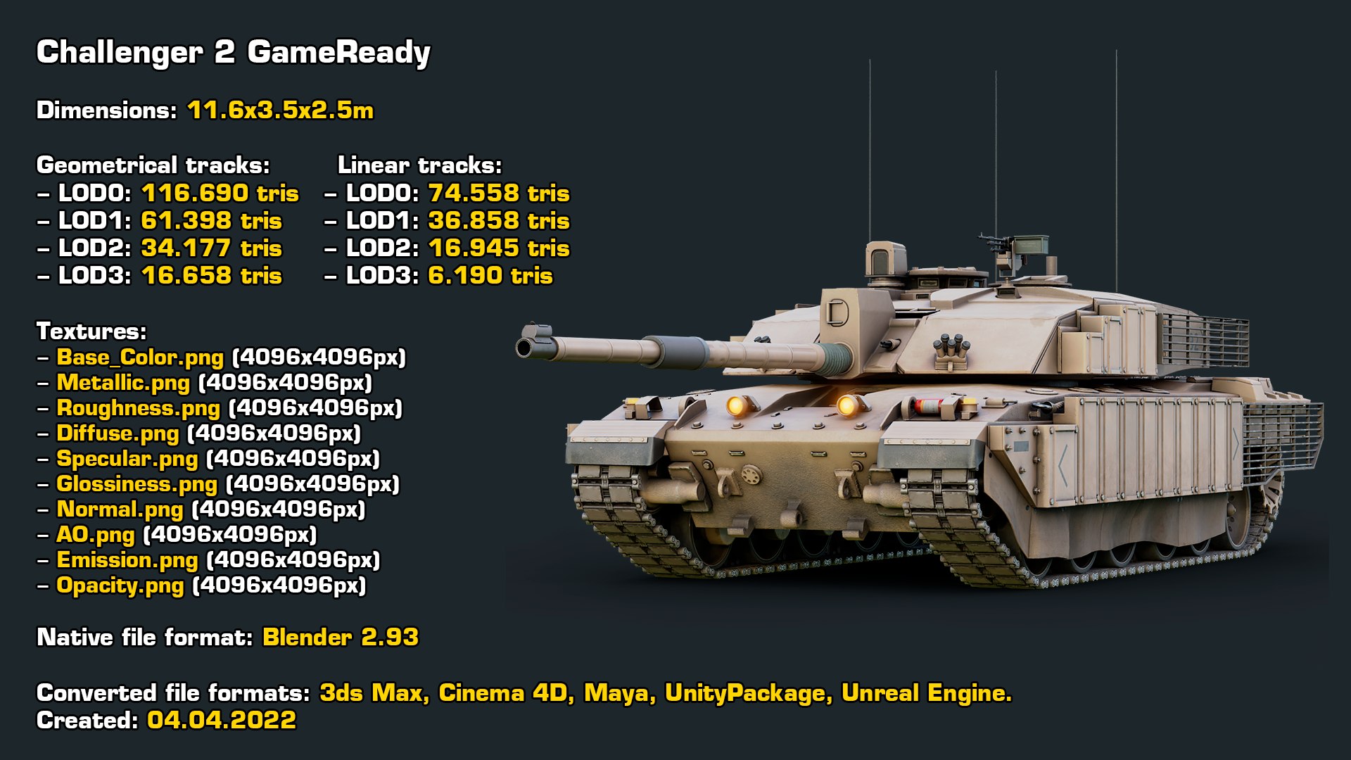 3D 10 Rigged Modern Tanks Megapack https://p.turbosquid.com/ts-thumb/rW/fTwQvO/xg/chale5/png/1696615805/1920x1080/fit_q87/4052cc36cfc5a9ab49f8c639ed1cec5260112e38/chale5.jpg