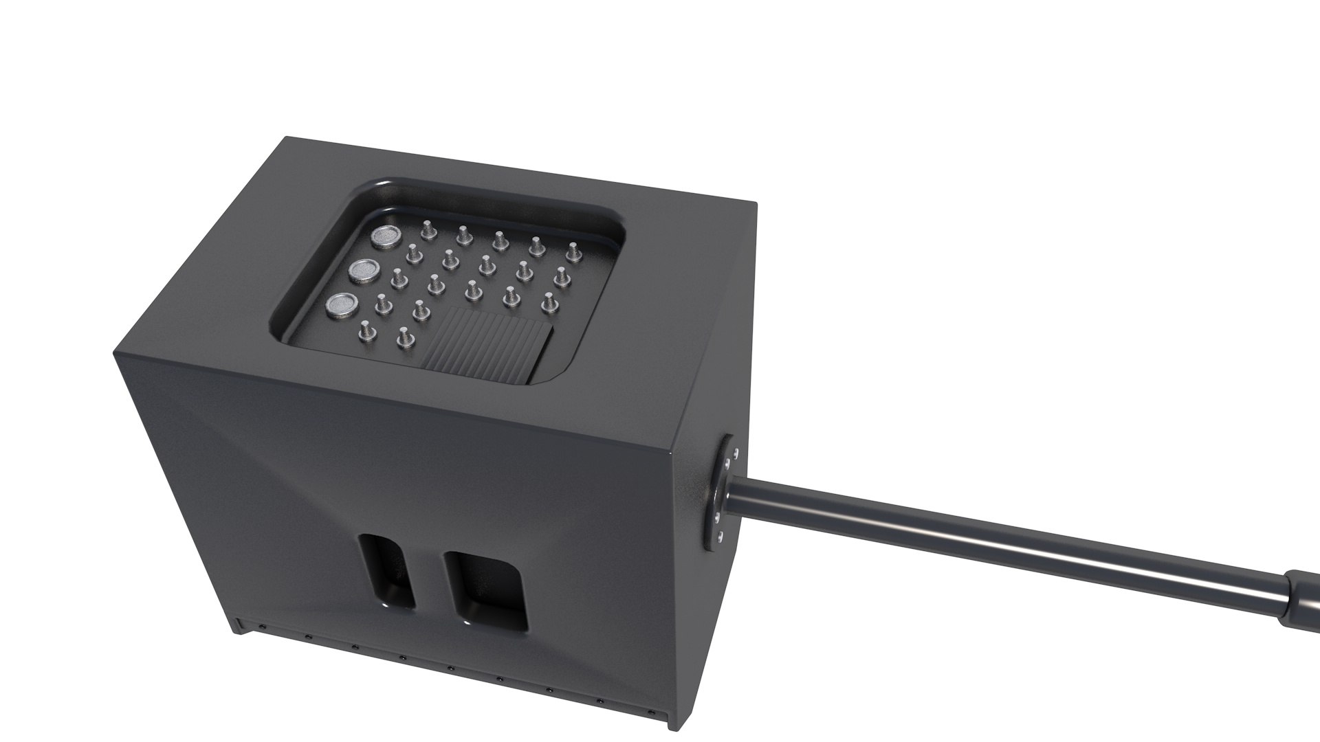 Line array speaker system model https://p.turbosquid.com/ts-thumb/rW/glchfR/tC/86865654545/jpg/1756644836/1920x1080/fit_q87/9b50a1a7d19e264b736d78865f0108bb50f1d54a/86865654545.jpg
