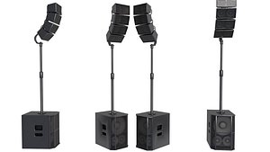 Line array speaker system