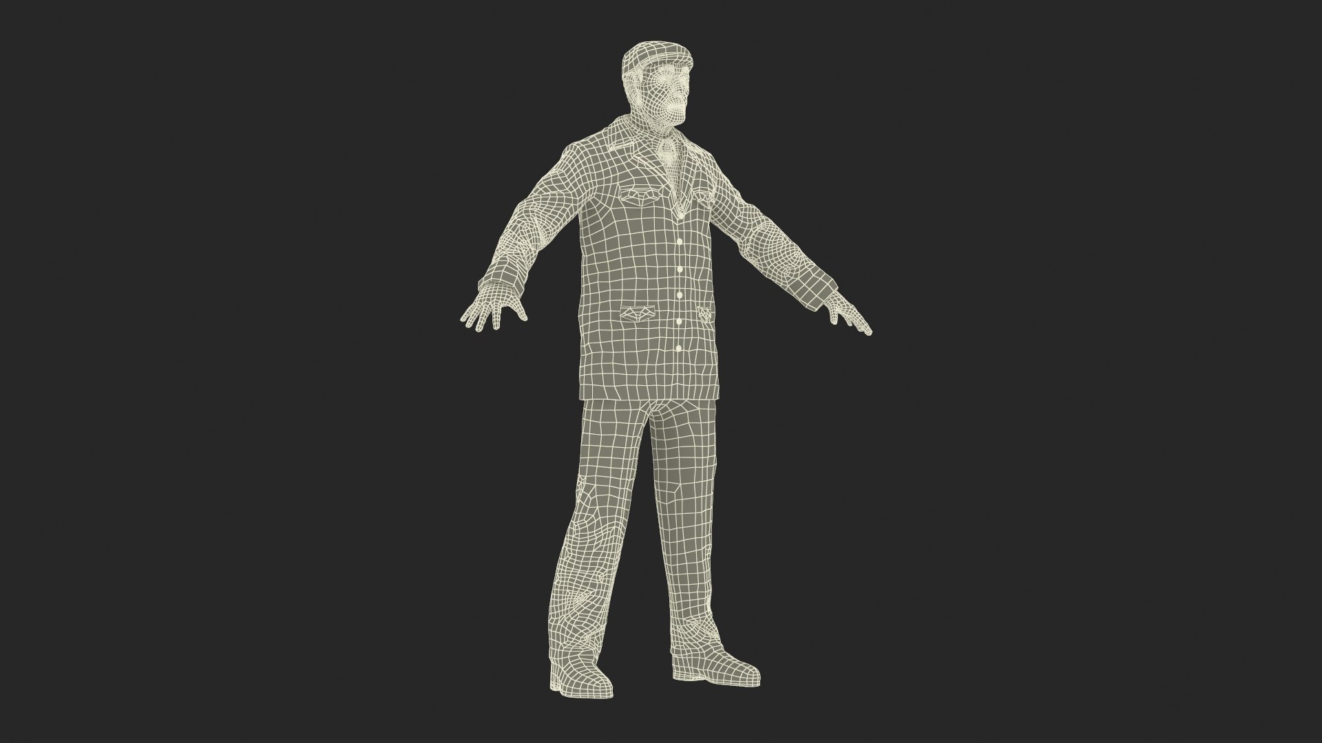 Old Man Rigged For Maya 3D Model - TurboSquid 2283323