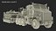 Military Tank Transport Truck Oshkosh M1070 with M1 Abrams